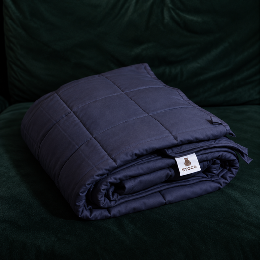 Cotton weighted blanket